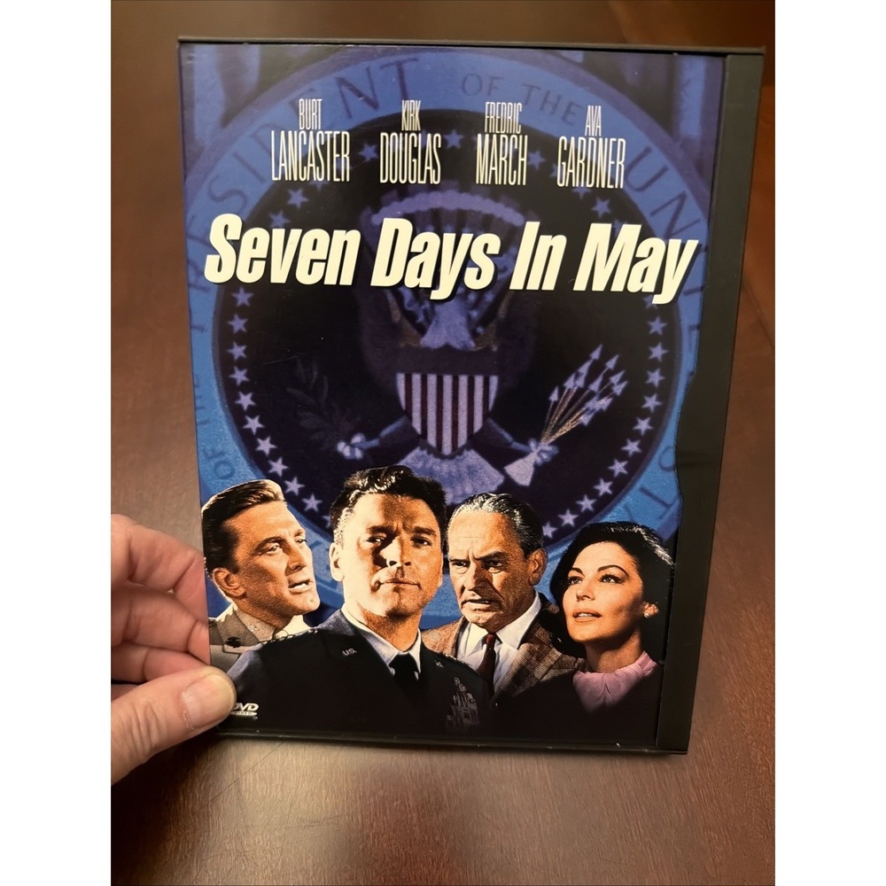 Seven Days in May (DVD, 2000, Widescreen Edition) - Starring Burt Lancaster